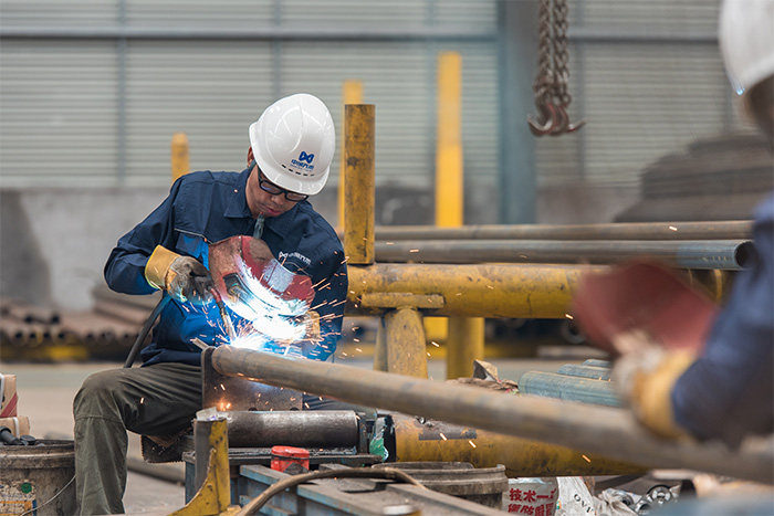 南通网架焊接车间